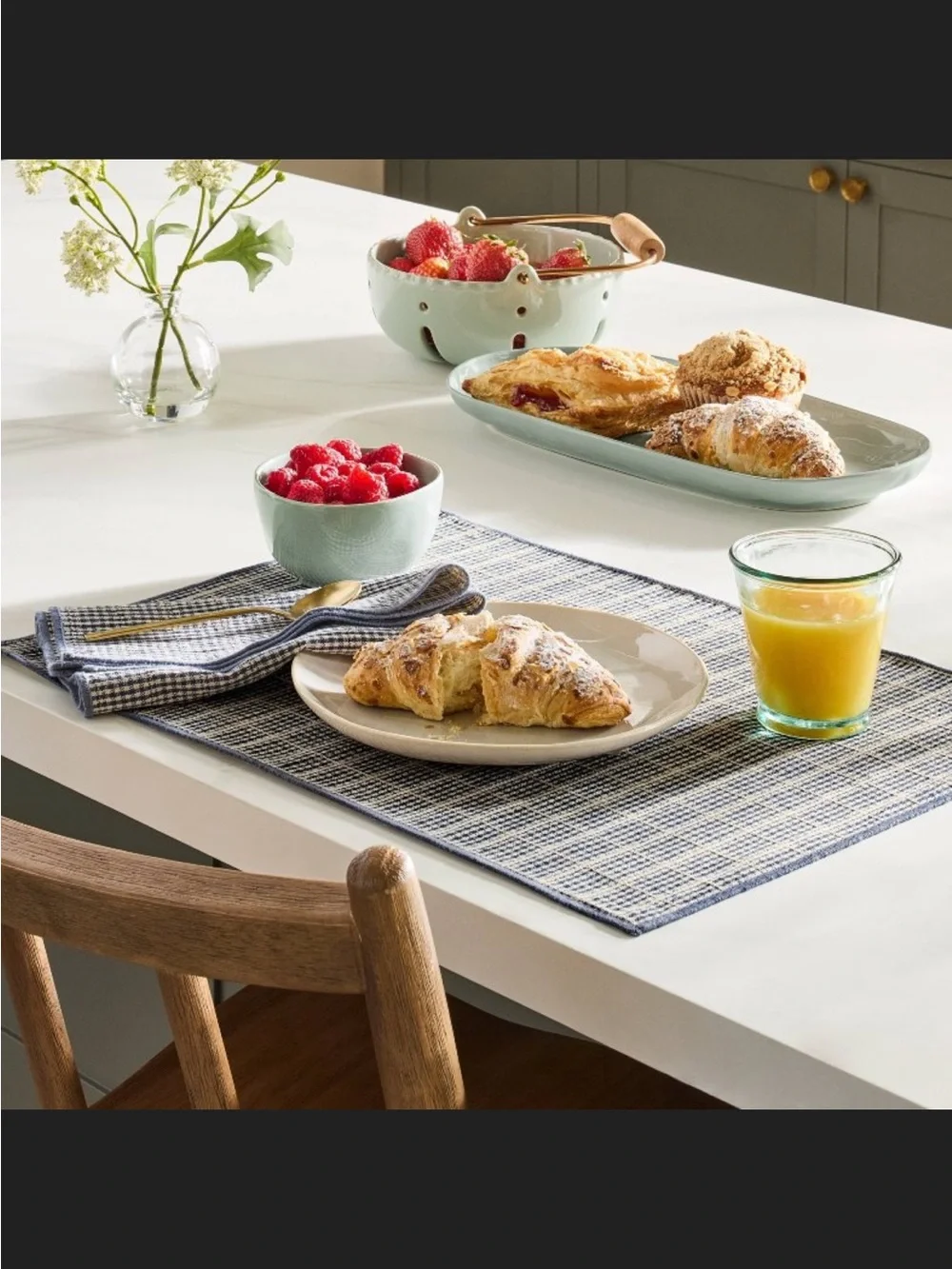 Serve Plate Blue - Hearth & Hand™ with Magnolia